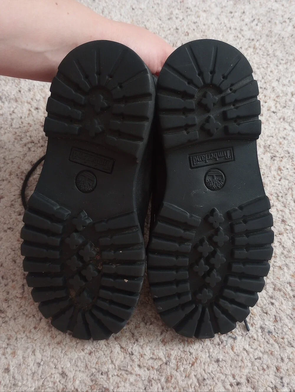 Timberland Black Kids Boots Size 11